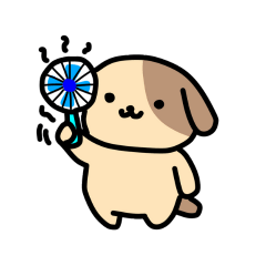 [LINEスタンプ] ほのぼのゆるふわ犬