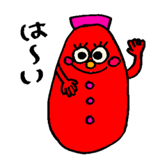 [LINEスタンプ] トマケチャさんとたまごチューブさん