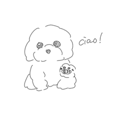 [LINEスタンプ] 割と使い勝手の良さそうな犬のスタンプ