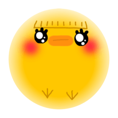 [LINEスタンプ] ひよこ ぴー