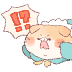 [LINEスタンプ] サメ！着ぐるみ動物【あいさつ省スペ】8