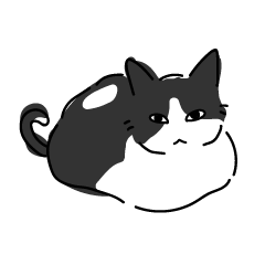 [LINEスタンプ] ねこのまんまに