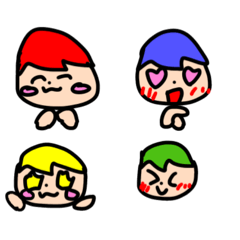 [LINEスタンプ] アレンジ用あかくたちのアレンジスタンプ♡