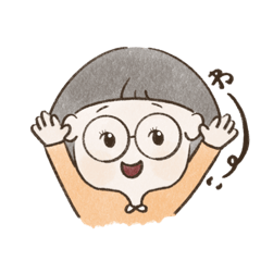 [LINEスタンプ] まるめがねのわたし2