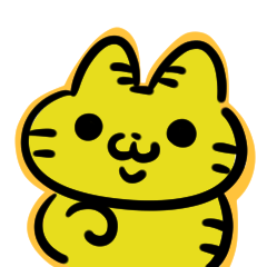 [LINEスタンプ] トラ模様の猫ちゃん