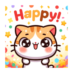 [LINEスタンプ] キラリんにゃんこ