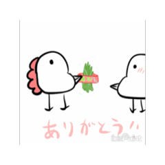 [LINEスタンプ] ニワとりです。