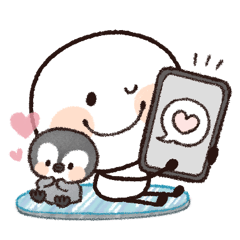 [LINEスタンプ] 便利に使える♡スマイル棒人間♡の画像（メイン）