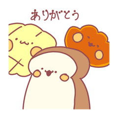 [LINEスタンプ] 食パんチーズ