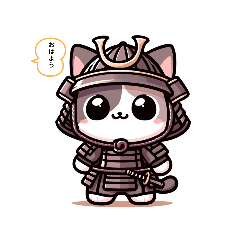 [LINEスタンプ] 猫侍ゆるかわいいスタンプコレクション