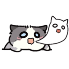 [LINEスタンプ] かわいいけど邪悪なラグドール猫