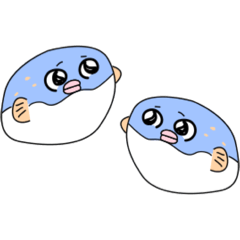 [LINEスタンプ] ふぐさんのきもち