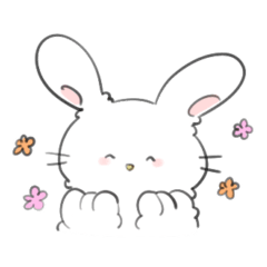 [LINEスタンプ] ウサウサチャン