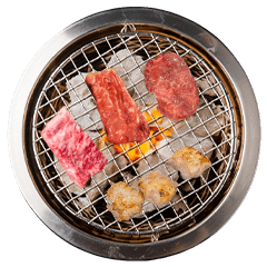 [LINEスタンプ] 組み合わせで焼肉！【スタンプアレンジ】