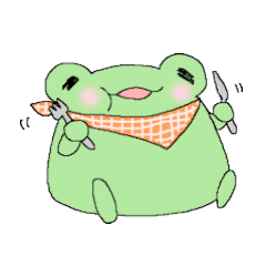 [LINEスタンプ] アマガエルのマスカットちゃん5