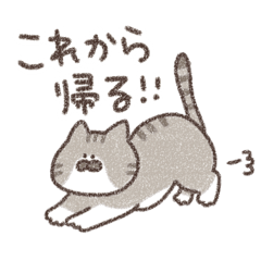 [LINEスタンプ] 猫の参考書｜イラストスタンプ①