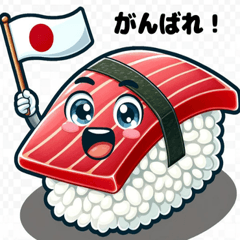 [LINEスタンプ] 寿司だらけの日常