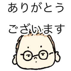 [LINEスタンプ] ヘアーサロンクロサキ(修正版)