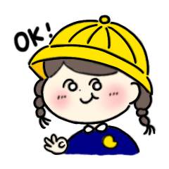 [LINEスタンプ] 幼稚園の女の子 vol.1