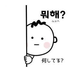 [LINEスタンプ] 韓国人が毎日使う韓国語スタンプの画像（メイン）