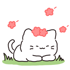 [LINEスタンプ] のどかなニャンニャン生活