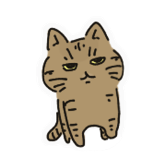 [LINEスタンプ] ちんという猫