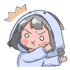 [LINEスタンプ] 魚子ちゃん