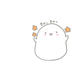 [LINEスタンプ] おもちのぬいぐるみのスタンプ