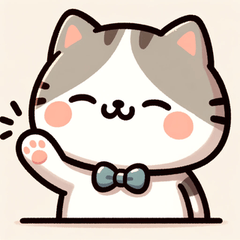 [LINEスタンプ] 毎日使える！かわいい猫スタンプ6