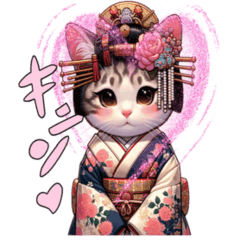 [LINEスタンプ] 舞妓にゃん3