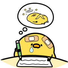 [LINEスタンプ] へんてこなヒヨコの組み合わせスタンプ