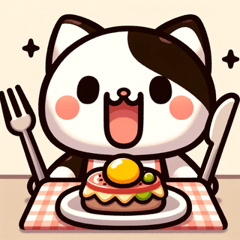 [LINEスタンプ] 毎日使える！かわいい猫スタンプ