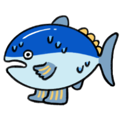 [LINEスタンプ] マグロちゃん生活スタンプ