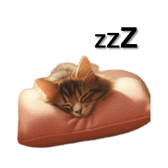 [LINEスタンプ] 毎日使える猫スタンプ04_一言