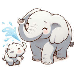 [LINEスタンプ] ほのぼの動物園 2024