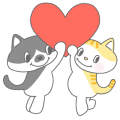 [LINEスタンプ] ネコのちょびとミニー 2