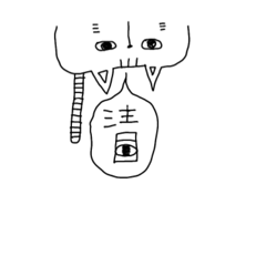 [LINEスタンプ] お寺と関係のない猫がお寺のことを話してる