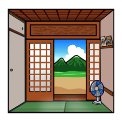 [LINEスタンプ] 【アレンジ用】スタンプが住める部屋2