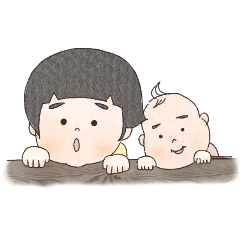 [LINEスタンプ] ちいさな姉妹のdailyスタンプ