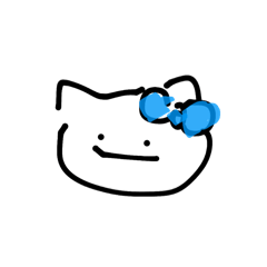 [LINEスタンプ] まだ元気なねこ