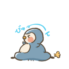 [LINEスタンプ] まるポヨ ペンちゃん