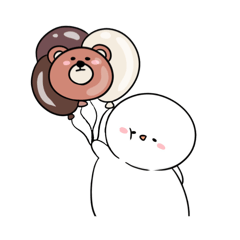 [LINEスタンプ] ゆるーく使えるゆきだるま