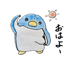 [LINEスタンプ] 毎日使える❤️ぽっちゃりペンギン❗ぺんぺん