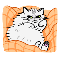 [LINEスタンプ] かわいいクロエスタンプの画像（メイン）