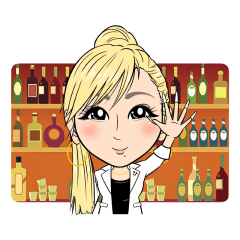 [LINEスタンプ] サンロクスナック華月の飲みスタンプの画像（メイン）