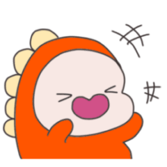 [LINEスタンプ] お気楽ザウルス