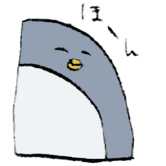 [LINEスタンプ] ペンギンは生きています