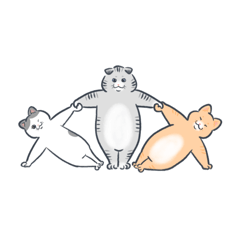 [LINEスタンプ] けけさん家のねこ