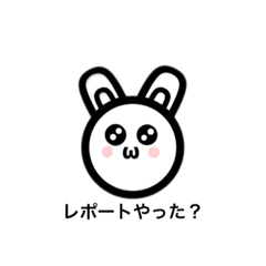 [LINEスタンプ] 大学生に使って欲しい動物スタンプ②