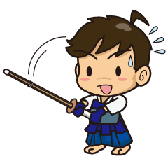 [LINEスタンプ] がんばれ！剣道少年